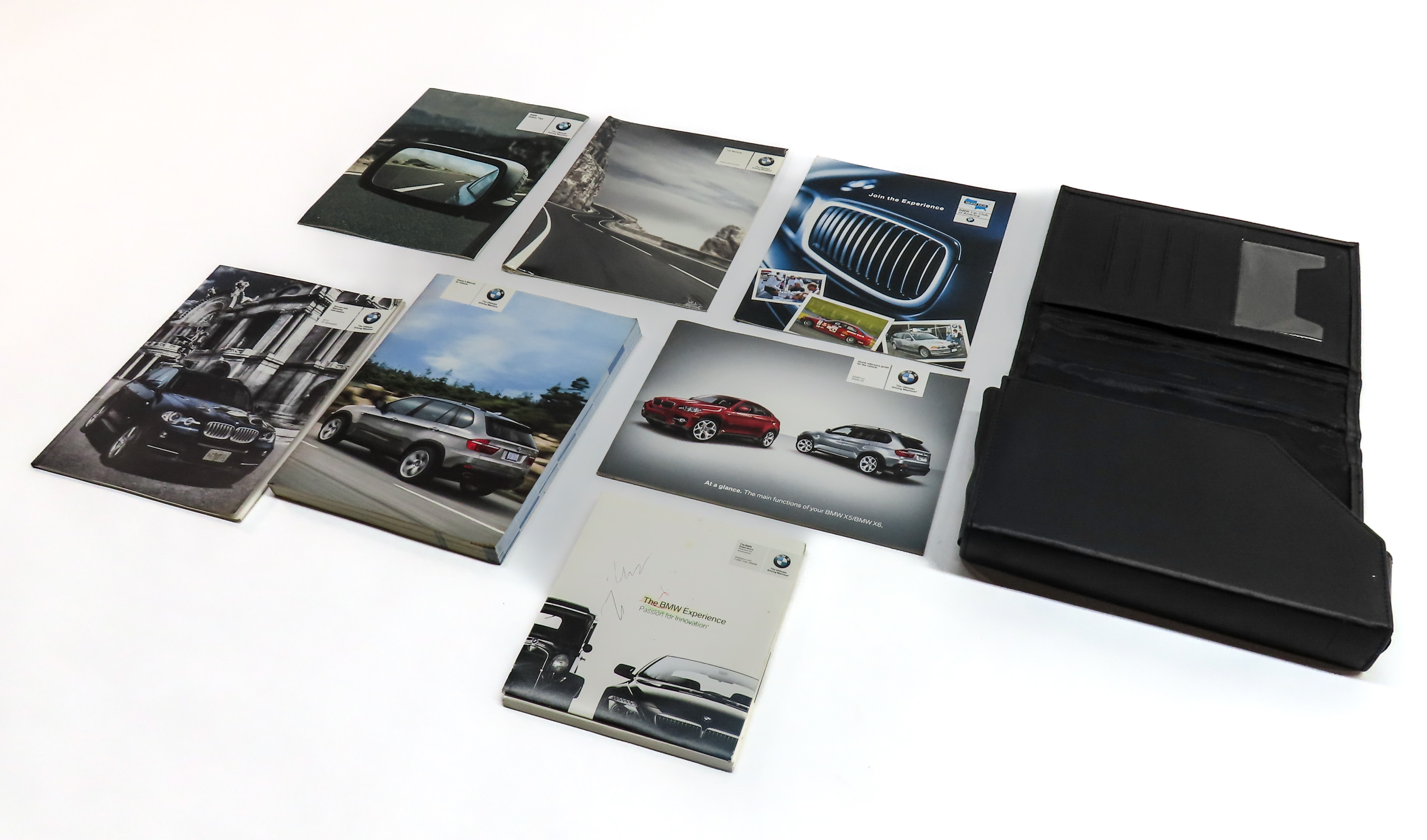2010 BMW X5 (E70) 3.0L DIESEL (M57Y) ENGINE OWNER'S MANUAL BOOKLET SET 8 w/CASE — exact item pictured